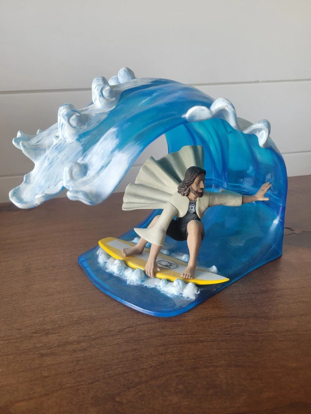 I am Spirit Surfing Jesus Collectible Rare Figure Fisherman Inc